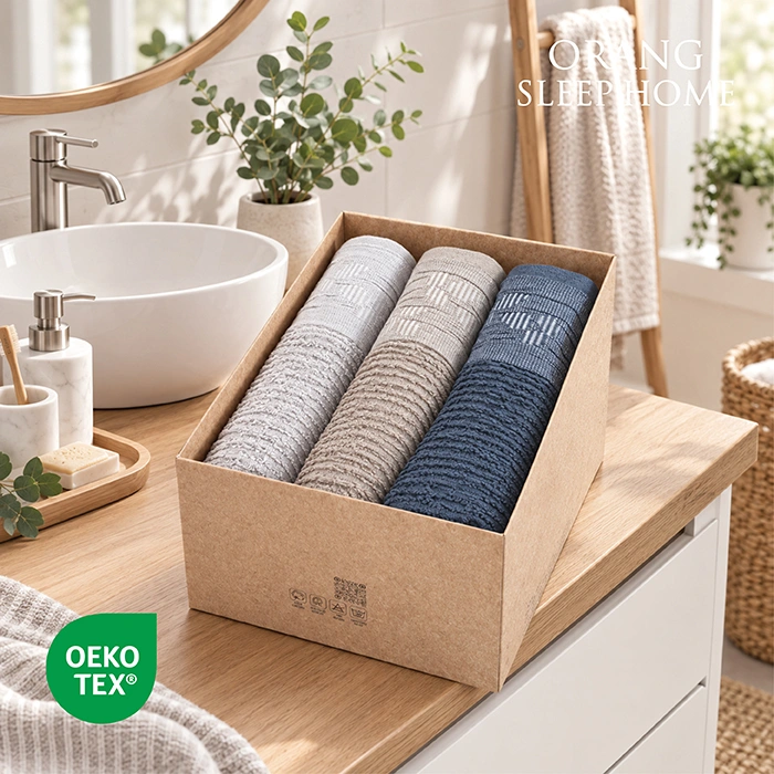 پک هدیه 3عددی حوله ابعادی 90*50 Striped